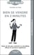 Bien se vendre en 2 minutes, c'est malin