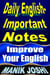 Daily English- Important Notes: Improve Your English - English Daily Use, #30