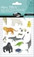 Gommettes Maildor - Animaux rares - 4 planches