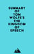 Summary of Tom Wolfe's The Kingdom of Speech