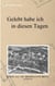 Gelebt habe ich in diesen Tagen - Briefe aus der Marineschule Mürwik 1943-45
