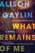 What Remains of Me - A Novel