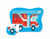 Puzzle Camion de pompier - 12 pièces