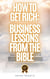 Business Lessons From The Bible