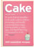 Cake - 80 Classic and Contemporary Recipes