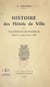 Histoire des hôtels de ville de Villefranche-de-Rouergue - Depuis les origines jusqu'à 1900
