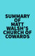 Summary of Matt Walsh's Church of Cowards