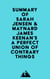 Summary of Sarah Jensen & Maynard James Keenan's A Perfect Union of Contrary Things