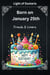 Born on January 25th