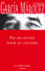 Pas de lettre pour le colonel - (*)