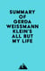 Summary of Gerda Weissmann Klein's All But My Life