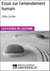 Essai sur l'entendement humain de John Locke - Les Fiches de lecture d'Universalis