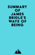 Summary of James Bridle's Ways of Being