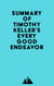 Summary of Timothy Keller's Every Good Endeavor