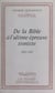 De la Bible à l'ultime épreuve sioniste - 1981-1983