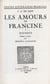 Les Amours de Francine - Tomepremier, Sonnets