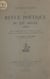 Une revue oubliée : la "Revue poétique du XIXe siècle" (1835) - Thèse complémentaire pour le Doctorat ès-lettres présentée à la Faculté des lettres de l'Université de Paris