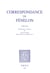 Correspondance. Tome XVIII, suppléments et corrections