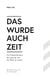 Das wurde auch Zeit - Ein Finanzberater, der auszog, um die Welt zu retten