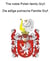 The noble Polish family Gryf. Die adlige polnische Familie Gryf.