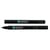 Lot de 2 marqueurs craie - Noir - Pointe conique large - Naga