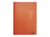 Cahier 96 pages petits carreaux A4 21 x 29,7 cm Polypropylène Cultura Orange