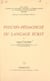 Psycho-pédagogie du langage écrit - Cours donné à l'Institut de psychologie appliquée et d'hygiène mentale de l'Université de Clermont-Ferrand, 1963-1964. Programme de psycho-pédagogie reééducative