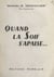 Quand la soif s'apaise... - Souvenirs gastronomiques