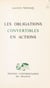 Les obligations convertibles en actions