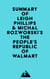 Summary of Leigh Phillips & Michal Rozworski's The People's Republic of Walmart