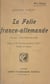 La folie franco-allemande - Étude contemporaine, 1914