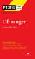 Profil - Camus (Albert) : L'Etranger - analyse littéraire de l'oeuvre