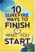 10 Surefire Ways to Finish What You Start -Compact Version - Personal Development