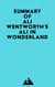 Summary of Ali Wentworth's Ali in Wonderland