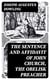 The Sentence and Affidavit of John Church, the Obelisk Preacher