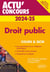 Droit public 2024-2025 - Cours et QCM