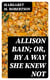 Allison Bain; Or, By a Way She Knew Not