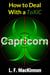 How To Deal With A Toxic Capricorn