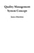 Quality Management System Concept