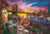 Puzzle 3000 pièces - High Quality Collection - Manhattan Balcony Sunset