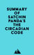 Summary of Satchin Panda's The Circadian Code