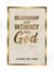 Relationship and Intimacy With God - Off-Series, #20