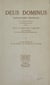 Deus dominus. Praelectiones theodiceae (1). De dei exsistentia, de dei essentia et attributis entitativis