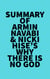 Summary of Armin Navabi & Nicki Hise's Why There Is No God