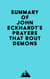 Summary of John Eckhardt's Prayers That Rout Demons