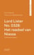 Lord Lister No. 0328: Het raadsel van Niassa