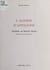 L'Agonie d'Antigone : variations sur Danielle Sarréra