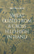 Sweat oozed from a cross held high in hand - Another leaking and escaping novel