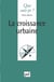 La croissance urbaine