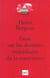 Essai sur les données immédiates de la conscience (8e édition)